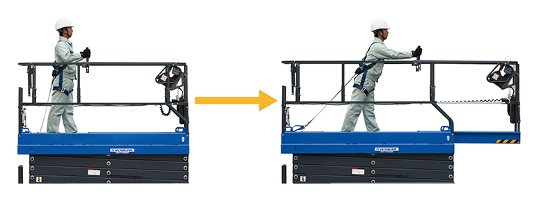 SCISSOR LIFT AICHI SV08E1WM